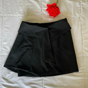Balenciaga wool blend mini skirt